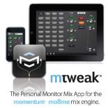NAMM 2011 – Pro Co Momentum Mtweak App Upgraded For Apple Ipad mtweak, Pro Co’s iPhone/iPod Touch App to complement the mo8me personal monitor mixer, a component of their Momentum™ Digital Audio Distribution Network is now upgraded for use with the Apple iPad. With the mtweak app, your iPad, iPhone or iPod Touch becomes the handheld wireless...