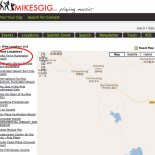 Free Concert Venue List Search for FREE concerts in your area on the MikesGig.com Free Concert Calendar. To view a list of locations that offer FREE concerts, click on this link. Event Locations Then select a location from the list on the left. Then click on events...