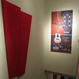 Auralex Displayed In Guitar Gallery Showroom Auralex® Acoustics helped the Guitar Gallery showroom in Nashville look more appealing and sound better thanks to the installation of its acoustics treatment products.