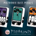 Pigtronix introduces Bass Envelope Phaser, Philosopher Bass Compressor, Bass FAT Drive pedals – Winter NAMM 2013 Building on the breakout success of its line of futuristic analog pedals, Pigtronix is proud to announce the launch of three new pedals, specifically designed for bass players. While much of the Pigtronix product line has been embraced by bass luminaries such as Bakithi Kumalo,...