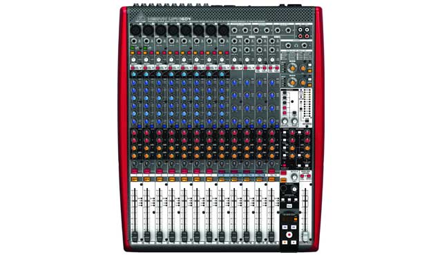 BEHRINGER XENYX UFX1604 top NAMM 2011