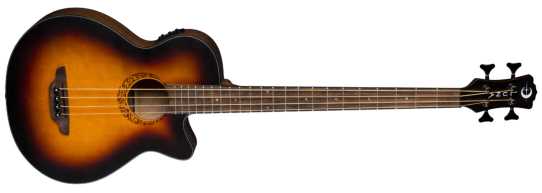 Luna Guitars Introduces Long Scale Acoustic Electric Bass Guitar With