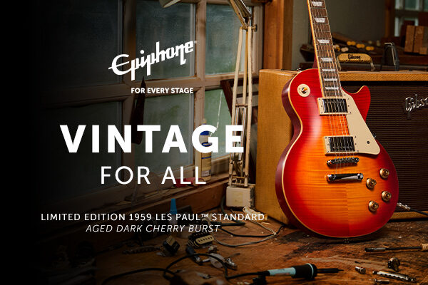 Epiphone Limited Edition 1959 Les Paul Standard Gets Gibson Custom