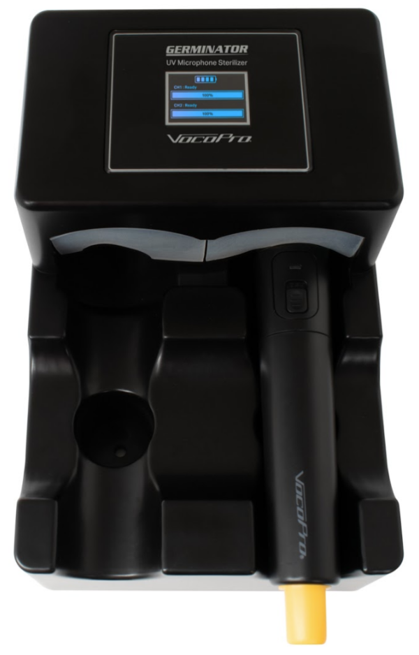 UV Microphone Sterilizer Introduced By VocoPro