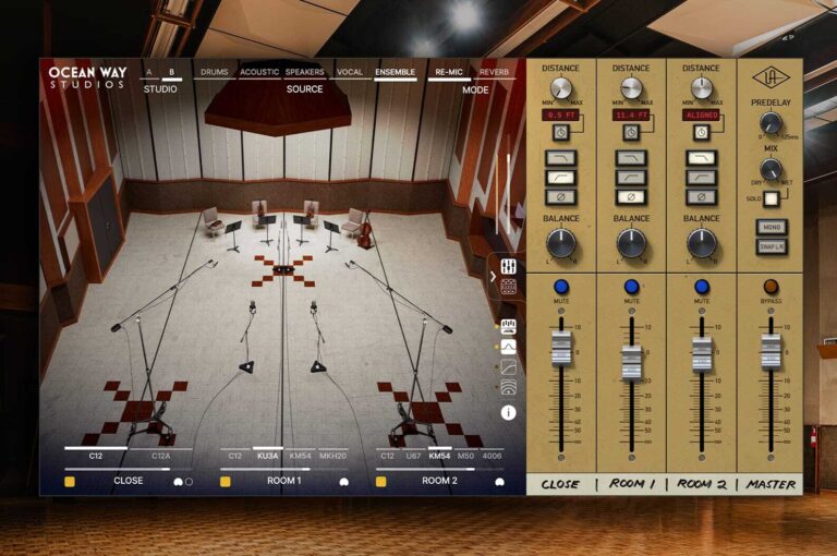 UA Introduces Ocean Way Studios Deluxe Plug‑In