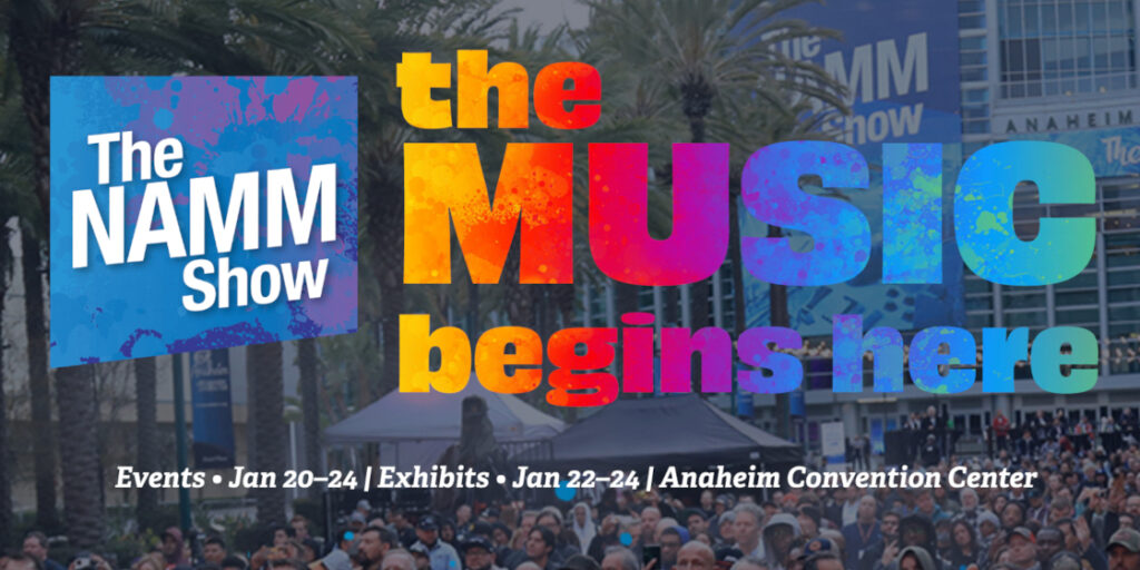 NAMM 2026 banner