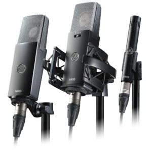 AKG_C-Series_2025_ProductPhoto_Group_OnStands_1605x1605